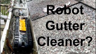 ROBOT GUTTER CLEANER!?! iRobot Looj 330 unboxing and review. BEST WAY TO CLEAN GUTTERS?