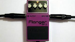 BOSS BF-2 Flanger Demo