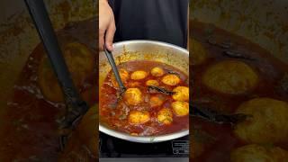 Egg Curry ASMR Cooking #food #asmr #cooking #crunchytreats #streetfood #nonveg #egg #eggdish