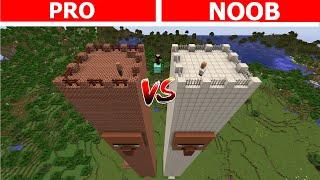 Minecraftda Qishloqi bilan bellashdim!!! BINOlar jangi!!! | Artifact vs Qishloqi