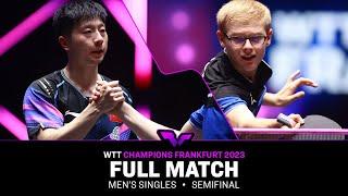 FULL MATCH | MA Long vs Felix LEBRUN | MS SF | #WTTFrankfurt 2023