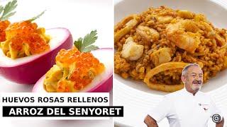 ARROZ del Senyoret - HUEVOS rosas RELLENOS // Cocina Abierta de Karlos Arguiñano