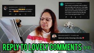 Reply to Lovely Comments | ep 03 | London #goanvlogger