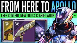 Destiny 2: ROADMAP TO APOLLO PREVIEW! Hidden SECRETS! Loot Refresh, Key Dates, New Quests & Reveals