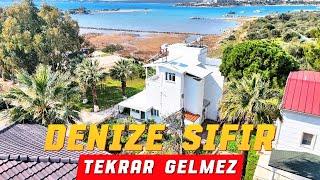 DİDİM’DE SATILIK DENİZE SIFIR TEKRARI GELMEYECEK KONUMDA KÖŞE BAHÇELİ VİLLA! #satılık #villa #fy #ev