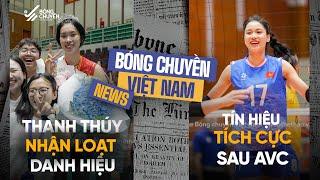 TIN BÓNG CHUYỀN | Tín hiệu tích cực sau AVC Cup, Lịch thi đấu AVC nam, Thanh Thúy trở lại mạnh mẽ