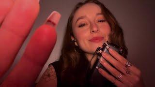 ASMR slow soft mouth sounds and kisses (tascam)