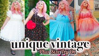 Unique Vintage Plus Size Try On Haul | Spring/Summer 2023