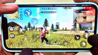 Solo Vs Squad 15 Kills Full Gameplay || iPhone 11 | SR JOY FF