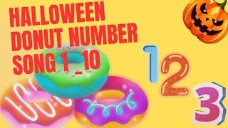 Ten Halloween Donuts | Learn Numbers with Donuts | Nursery Rhymes & Kids Songs @CoComelon