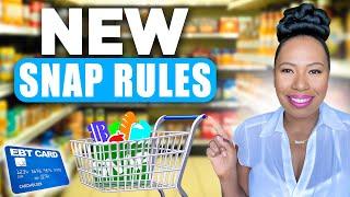 10 HUGE FOOD STAMP CHANGES IN 2025: EBT REIMBURSEMENT + CHILD SUPPORT, COLA, COLLEGE STUDENTS & MORE