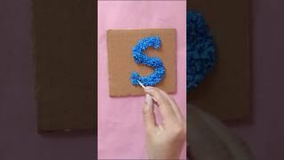 Texture art using Tissue paper  #art #texture #shorts