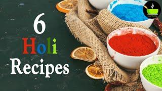 Holi Special Indian Recipes | Holi Snacks/Sweets | Holi 2025 | Easy Holi Recipes | Best Holi Recipes