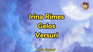 Irina Rimes - Gelos (Versuri/Lyrics Video)