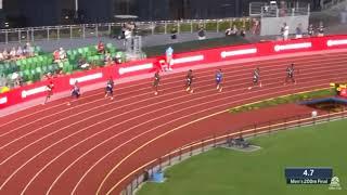 17 year old Erriyon Knighton qualifies for the Olympic games in the 200m trials final