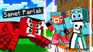 KRAL ÖRÜMCEK vs EN GÜVENLİ SAMET PARLAK EVİ !! - Minecraft