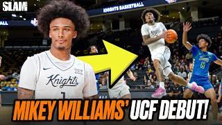 Mikey Williams and the New UCF Team Made Their Debut‼️