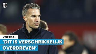 'Te gênant voor woorden: hier geven ze Robin van Persie een trap na'