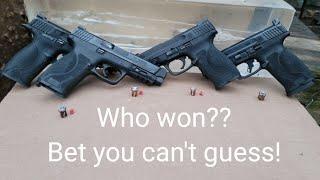 M&P 10mm Gel test w/ Critical Duty vs. 9mm , .40 s&w , .45 acp