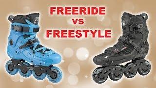 FREERIDE VS FREESTYLE INLINE SKATES