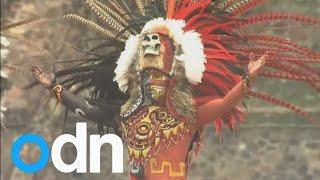 Stunning torch ceremony for Pan Am games at Teotihuacan pyramids