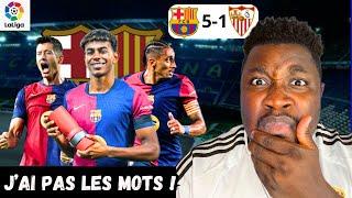 ILS SONT INJOUABLES ‍️ VIVEMENT LE CLASSICO (FC BARCELONE 5-1 SÉVILLE)