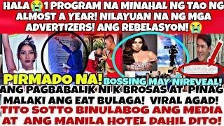 BINULAGA LAHAT  1 NOON PROGRAM NILAYUAN NA NG ADVERTIZERS  K BROSAS  ANG PAGBABALIK VIRAL AGAD