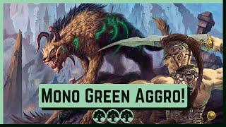 Stacked Stompy! | Foundations Mono Green Aggro! | MTG Arena Standard