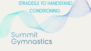 Straddle to Handstand Conditioning | Gymnastics Training at Home