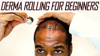 How to Use a Derma Roller for Hair Regrowth - Derma Rolling 101