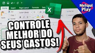 PLANILHA DE CONTROLE DE GASTOS MENSAIS. APRENDA A FAZER NO EXCEL!!