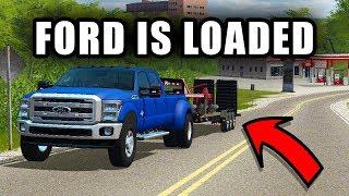 WORKING ALL THE NEW TRUCKS  |TIREDBOG | FARMING SIMULATOR 2017