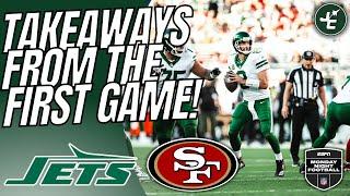 TAKEAWAYS From Week 1! New York Jets vs San Francisco 49ers! | Monday Night Football