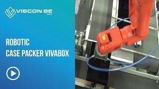 Case packer robot Vivabox - Robotic case packer Vivabox - Bruggeman & Desouter Meulebeke