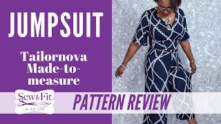 39- Custom Patterns: How To use Tailornova to Design a Jumpsuit (Made-To-Measure Pattern/MTM)