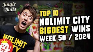  TOP 10 NOLIMIT CITY COMMUNITY BIGGEST WINS OF WEEK #50 - 2024