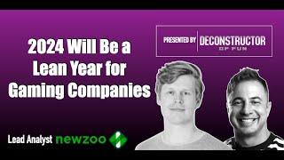 PC and Console Gaming Predictions with Newzoo's Tom Wijman