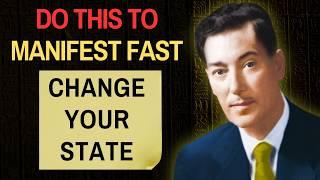 How To IMMEDIATELY Change Your STATE To Change Your LIFE - Law Of Assumption