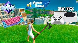 Fortnite Unreal Ranked Reload on Xbox Series S | Keyboard & Mouse Gameplay | 120 FPS