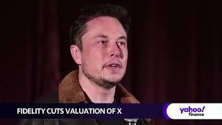 Elon Musk's X gets valuation cut by Fidelity (Recorded on Jan 2,  2024)