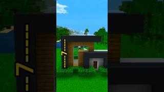 Minecraft Modern House #shorts #minecraft #minecraftpe #viral #ytshorts #shortvideo #housebuild