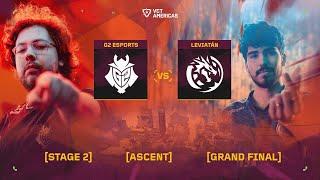 G2 Esports vs Leviatán - VCT Americas Stage 2 - Grand Final - Map 4