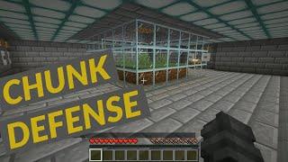 MINECRAFT CHUNK DEFENSE | How Many Rounds Can I Survive? Ep - 1 | Hindi