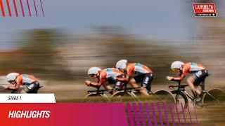 Extended Highlights - Stage 1 - La Vuelta Femenina by Carrefour.es