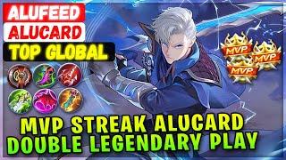 MVP Streak Alucard, Double Legendary Play [ Top Global Alucard ] Alufeed - Mobile Legends Build