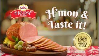 Our 100% Ham choice this season, CDO Holiday Ham!