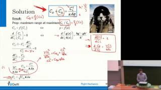 Flight mechanics lecture, flight performance   Basic Course Aerospace Engineering   Lesson 19 21