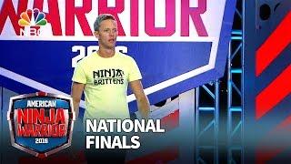 Geoff Britten at the National Finals: Stage 1 - American Ninja Warrior 2016