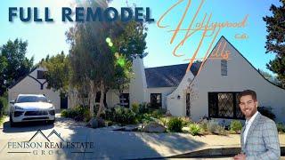 Hollywood Hills Remodeled Home | 4 Bed 3 Bath | Los Angeles Property Tour