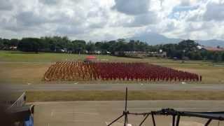 Batangas State University - Field Demonstration for PASUC Olympics, SCUAA 2013